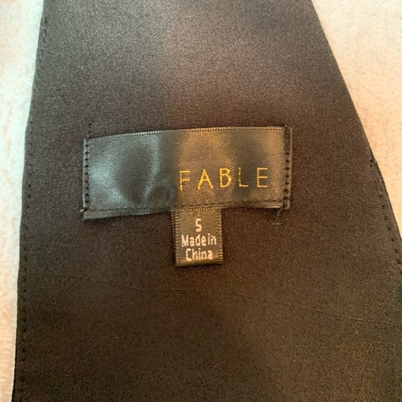 Black Skater Dress (A-Line) from Fable. - Picture 3 of 3